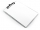 Clipboard standard Office box, A4, transparent PP